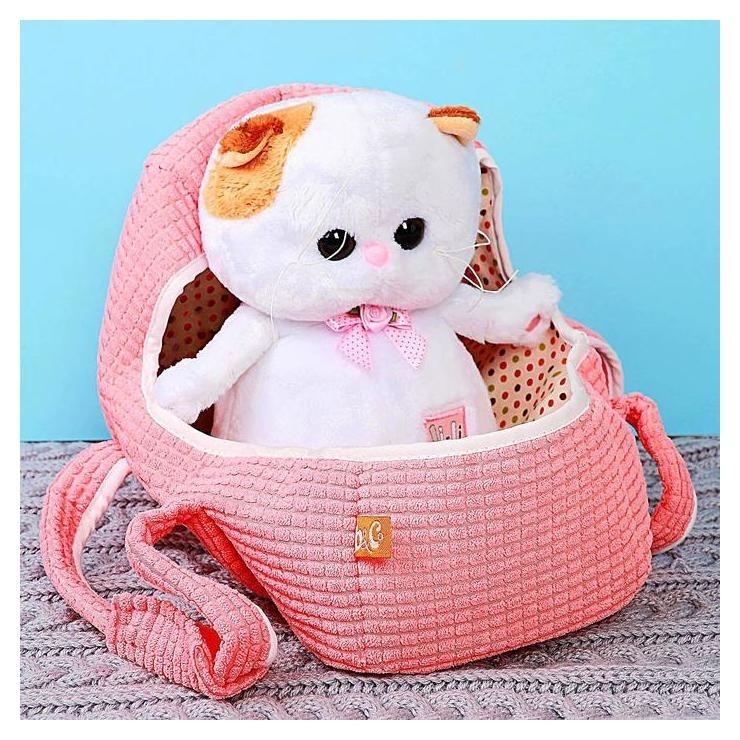 

Мягкая игрушка Кошечка Ли-Ли BABY в люльке 20 см, Белый