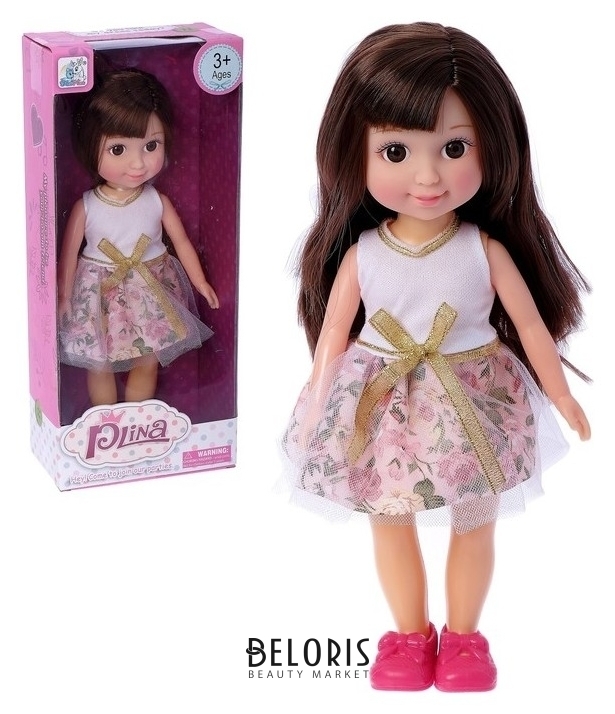 Кукла Оля в платье КНР Игрушки