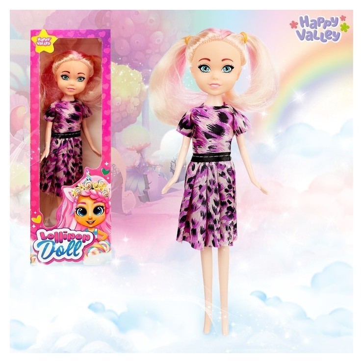 

Кукла Lollipop doll цветные волосы, 23 см