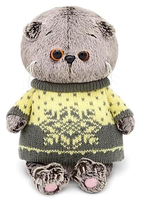

Мягкая игрушка Басик BABY в свитере, 20 см