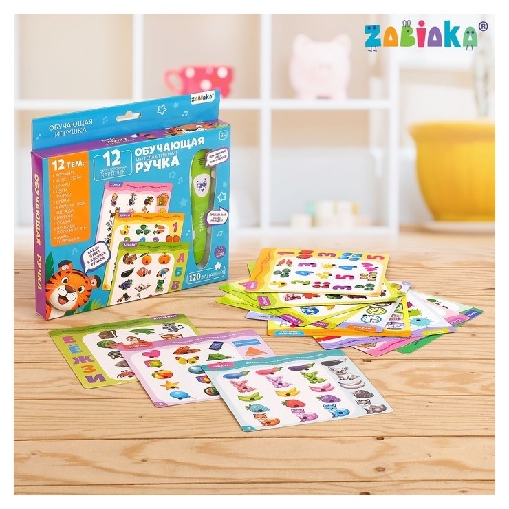 

Zabiaka обучающая игрушка «Говорящая ручка», свет, звук