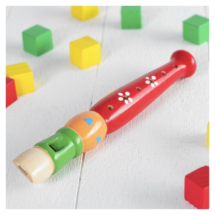 Музыкальная игрушка «Дудочка средняя», цвета микс Лесная мастерская