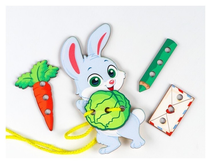 Шнуровка Зайчик  Лесная мастерская