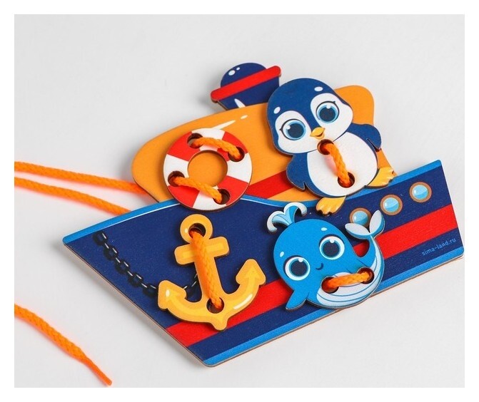 Шнуровка Кораблик  Лесная мастерская