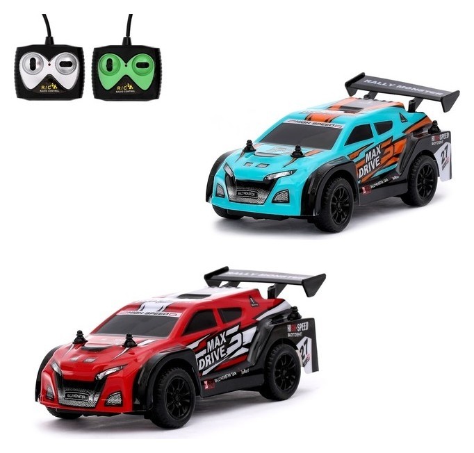

Набор машин радиоуправляемых Rally Monster 2 шт, Разноцветный