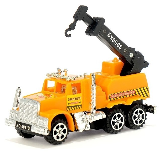 Машина инерционная Кран Стройка  