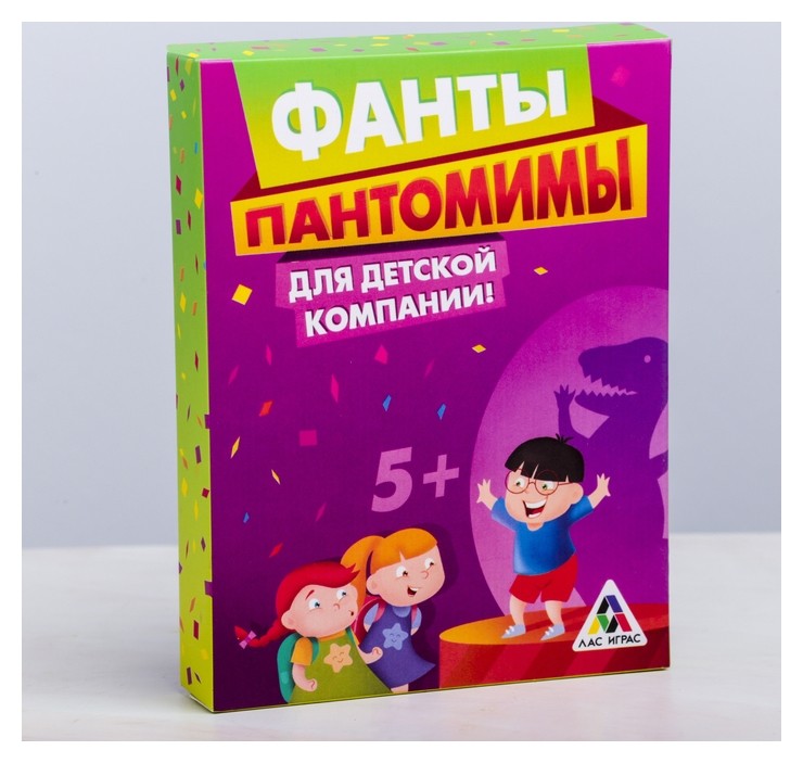 Настольная игра «Пантомимы для детской компании!» Лас Играс