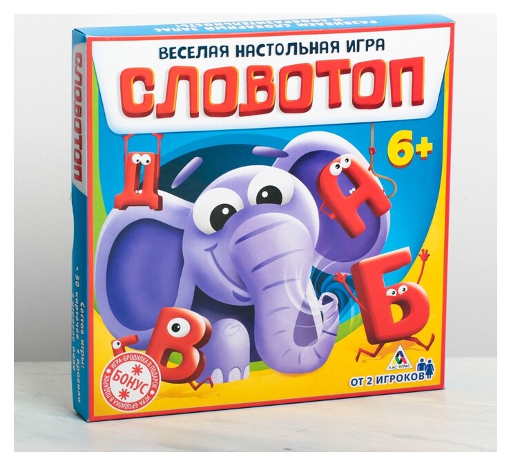 Настольная словесная игра «Словотоп» Лас Играс