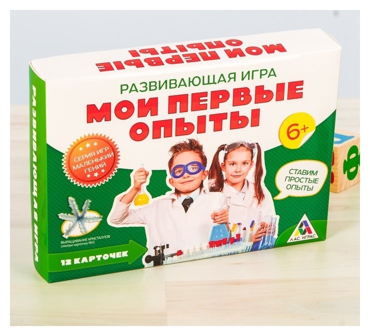 

Развивающая игра «Мои первые опыты»
