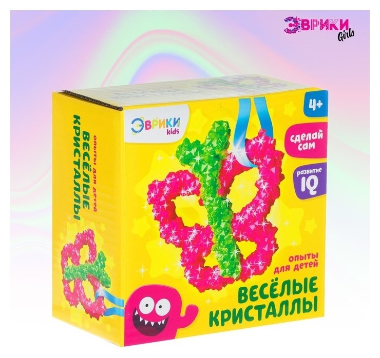 

Эврики Набор для выращивания кристаллов Бабочка
