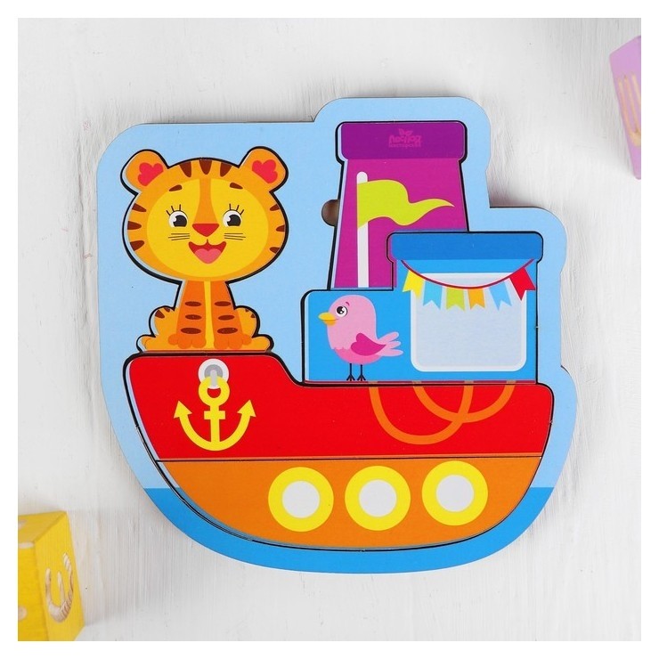 

Головоломка пазл Кораблик для самых маленьких