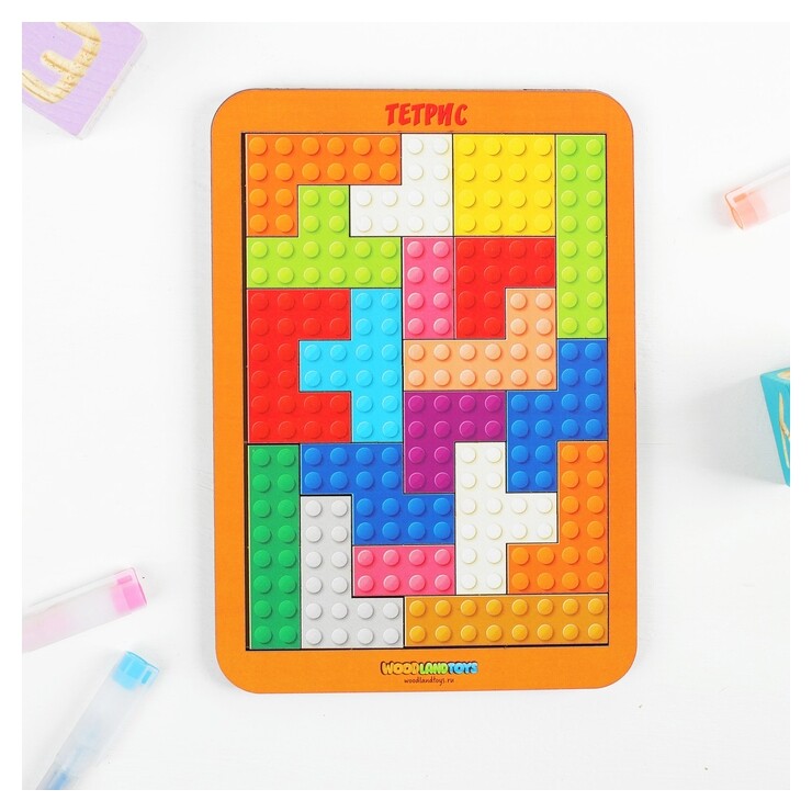 Тетрис малый Лего   Woodlandtoys