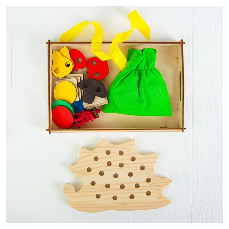 Развивающая игра Добрый ёжик   Smile Decor