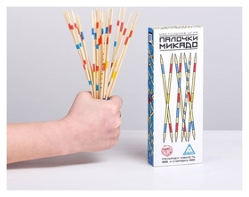 Настольная игра «Палочки Микадо», 31 деревянная палочка Лас Играс