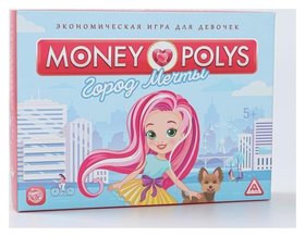 Настольная экономическая игра Город мечты MONEY POLYS Лас Играс