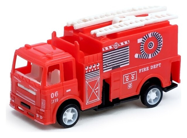 Машина инерционная Пожарная служба Fire Dept  