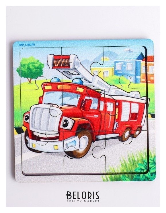 Пазл пожарный. Пазл "пожарная машина" (120 элементов). Пазл «пожарная машина», 9 деталей. Пазл пожарная машина для детей. Пазл пожарный для детей.