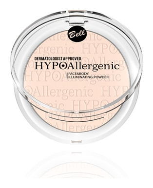Пудра для лица и тела придающая сияние "Face&body Illuminating Powder" Bell