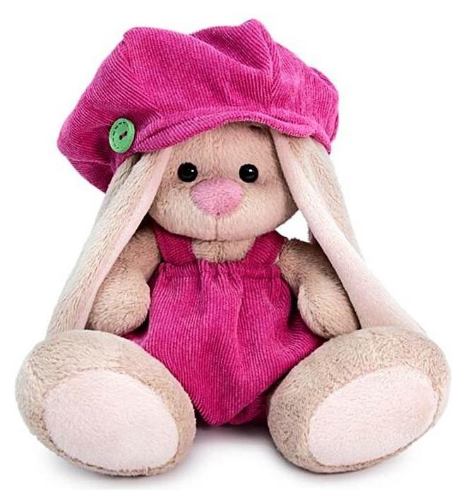 

Мягкая игрушка Зайка Ми в штанишках и кепке, 15 см