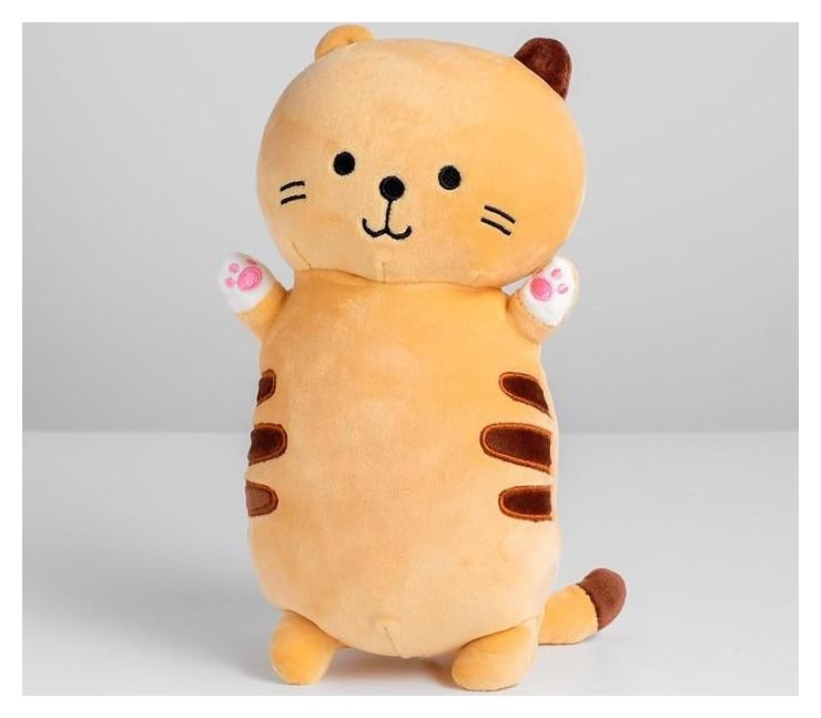 

Мягкая игрушка Кот цвет бежевый