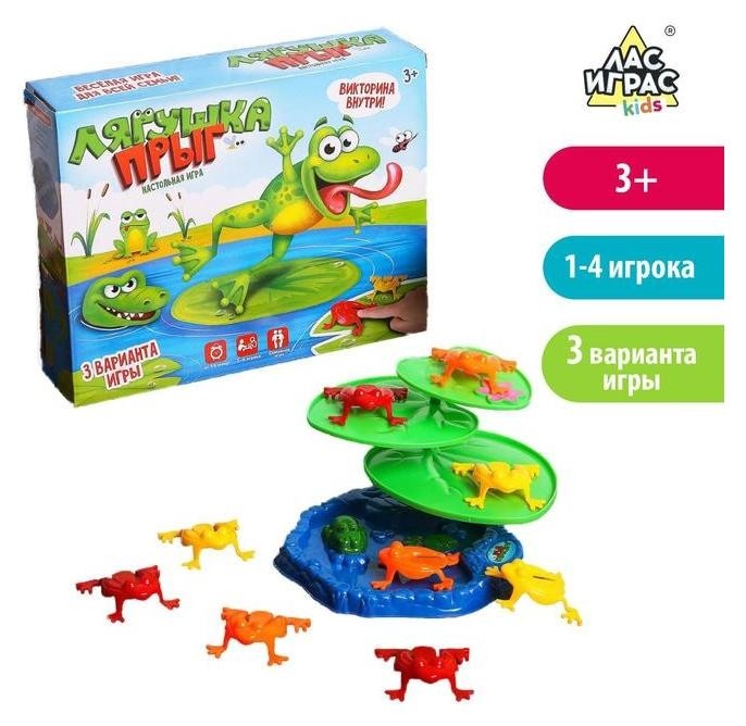 

Настольная игра «Лягушка прыг»