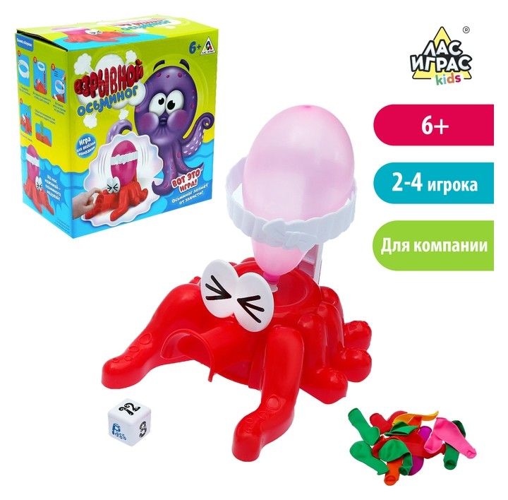 

Настольная игра на везение «Взрывной осьминог»