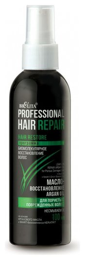 Масло-восстановление для пористых и поврежденных волос несмываемое Argan Oil Hair Repair отзывы