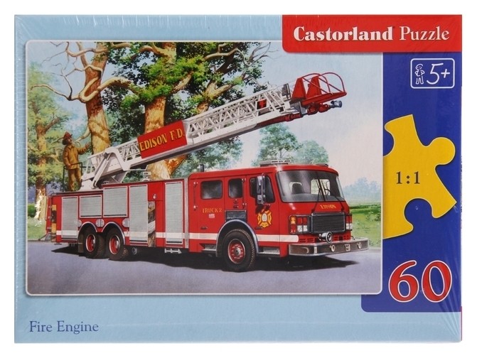 Пазлы-midi Пожарная команда 60 элементов Castorland