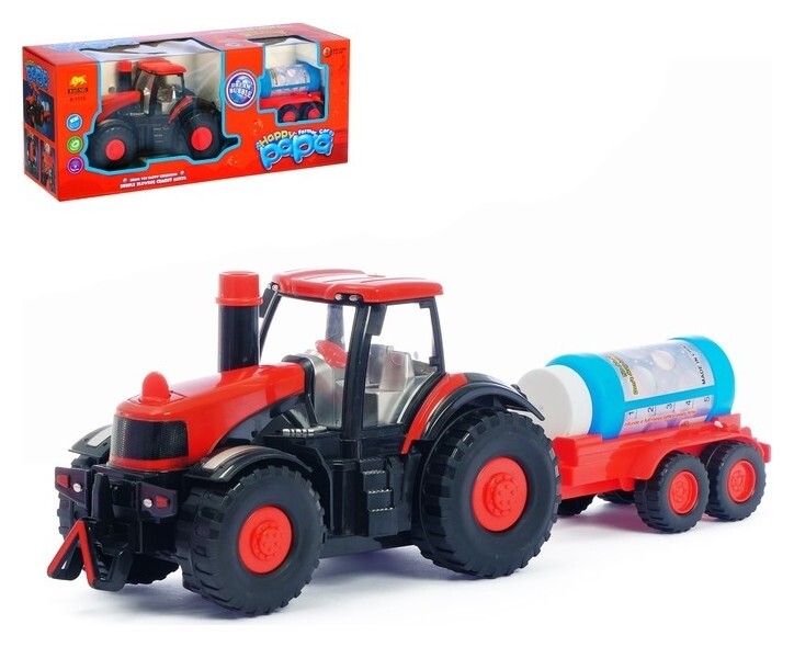 Трактор Фермер с мыльными пузырями  