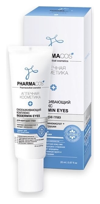 Отзыв на Комплекс для контура глаз омолаживающий Biodermin Eyes Pharmacos