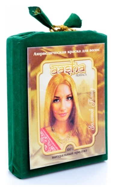 Тон Золотой блонд  Aasha Herbals