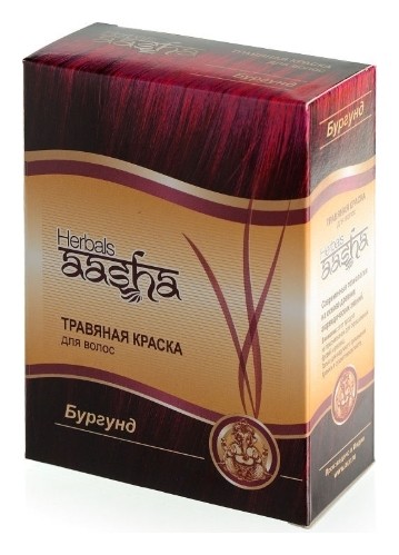 Травяная краска для волос  Aasha Herbals