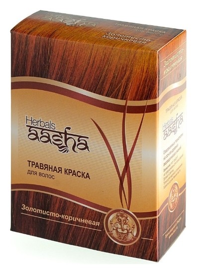 Тон Золотисто-коричневый  Aasha Herbals