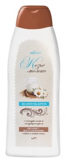 Шампунь-крем для слабых и ломких волос питание + восстановление Козье молоко Белита - Витэкс