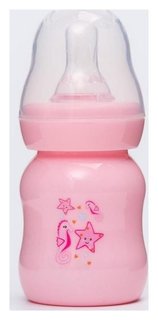 Бутылочка для кормления, 60 мл., цвет розовый Крошка Я