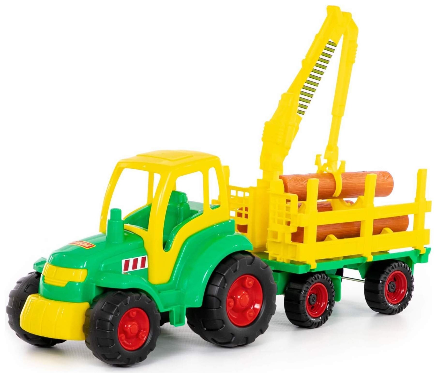 Трактор + прицеп-лесовоз Чемпион  Полесье