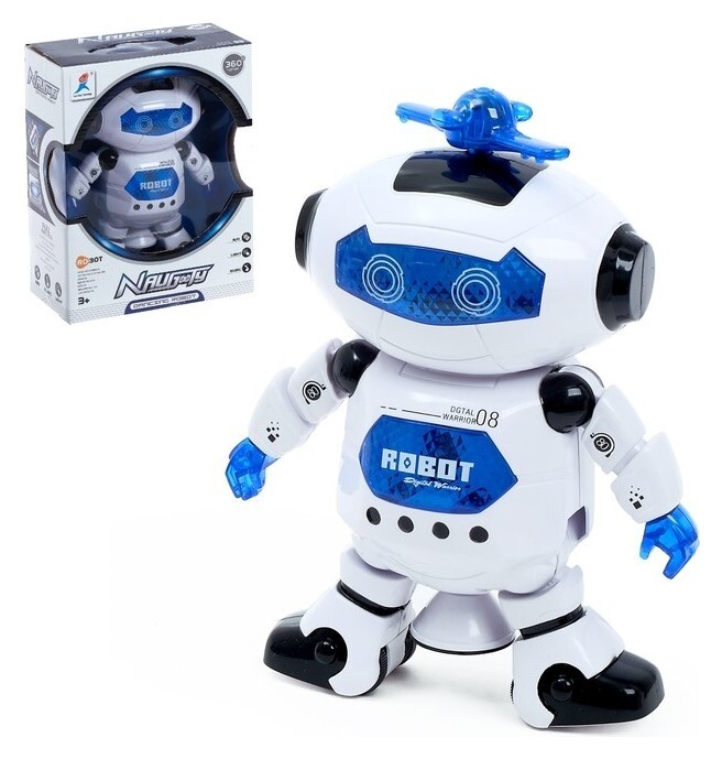 Робот Космический герой световые и звуковые эффекты, работает от батареек  