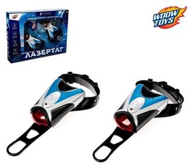 Лазертаг с безопасными инфракрасными лучами для двух игроков Woow toys