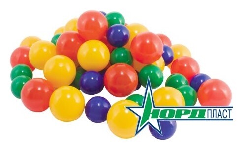 Шарики для сухого бассейна 100 шт.  Нордпласт
