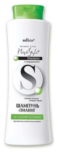 Шампунь-пилинг для жирных и нормальных волос мультифруктовый отзывы