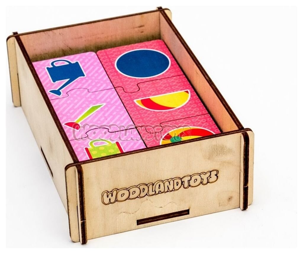 Пазл-набор Целое и его части  Woodlandtoys
