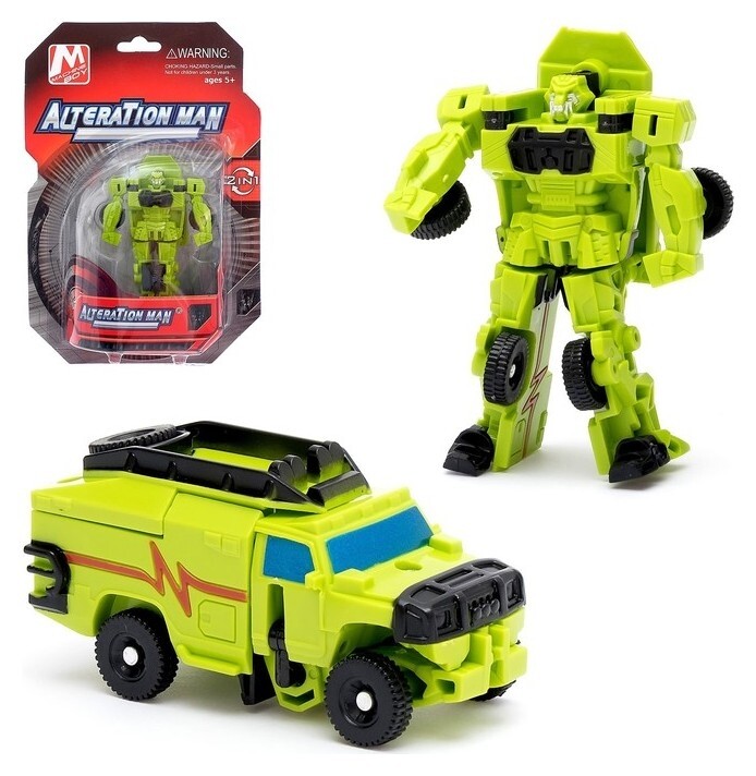 Робот-трансформер Воин   Machine boy