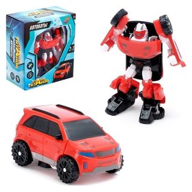 Робот-трансформер Автобот красный Атака титанов Woow toys