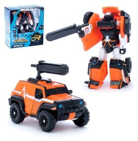 Робот-трансформер Автобот джип 2 в 1 Атака титанов Woow toys