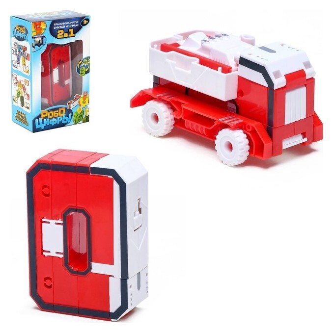 Робот-трансформер Робоцифры - 0   Woow toys