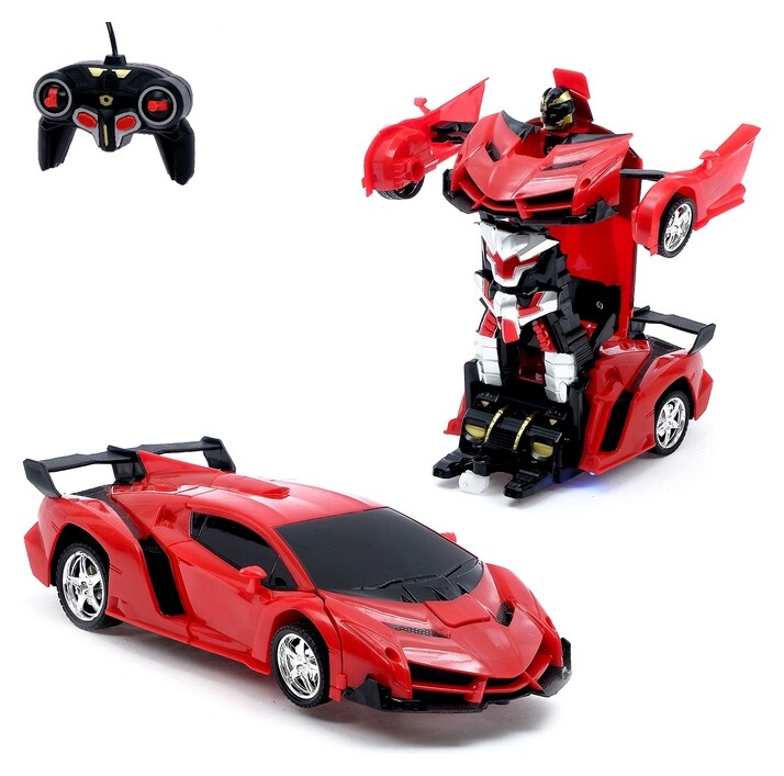 Робот-трансформер радиоуправляемый Ламбо трансформируется с пульта  NNB Oz