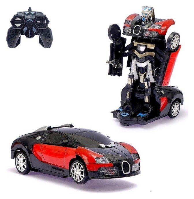 Робот-трансформер радиоуправляемый Гонщик световые и звуковые эффекты   
