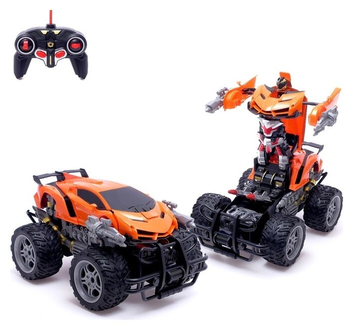 Робот-трансформер радиоуправляемый Монстр Ламба работает от аккумулятора   
