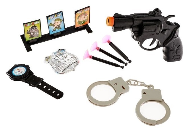 Набор полицейского Тир 8 предметов  