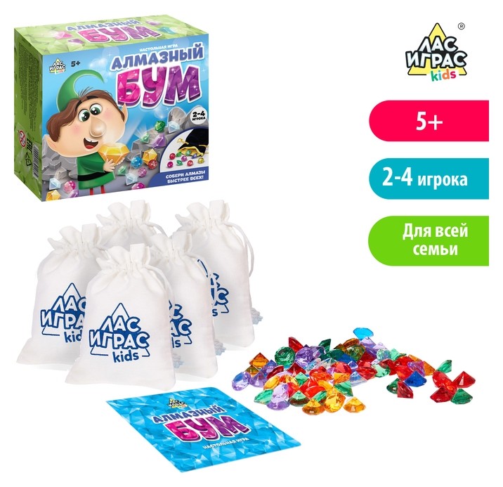 

Настольная игра на везение Алмазный бум